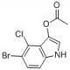 乙酸-5-溴-4-氯-3-吲哚氧基酯-CAS:3252-36-6