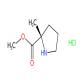 (S)-2-甲基吡咯烷-2-羧酸甲酯鹽酸鹽-CAS:220060-08-2